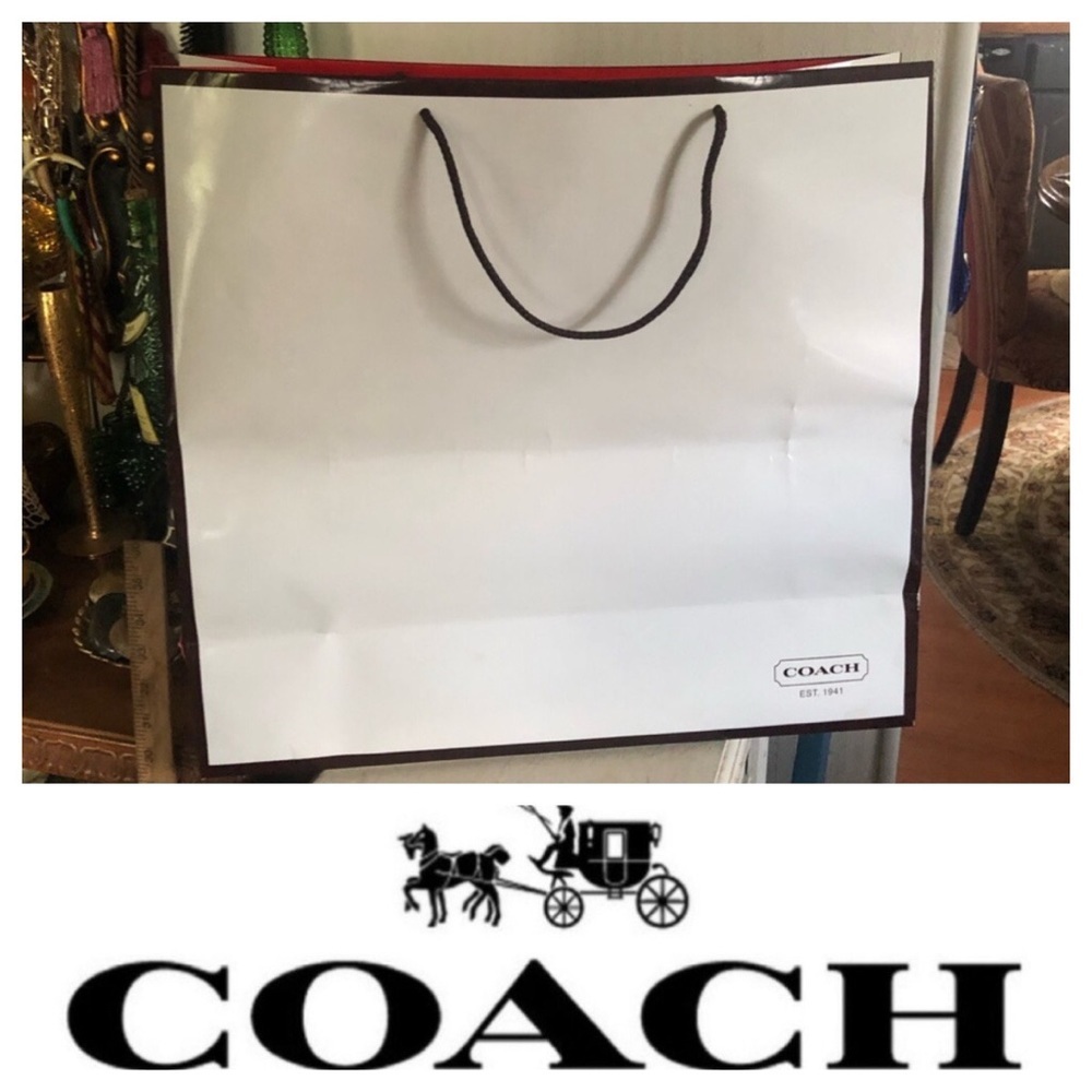 Large COACH Gift Bag